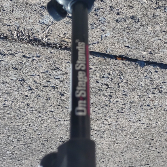 Sheet music stand foldable portable travel with tote bag metal tripod On Stage - Picture 7 of 12